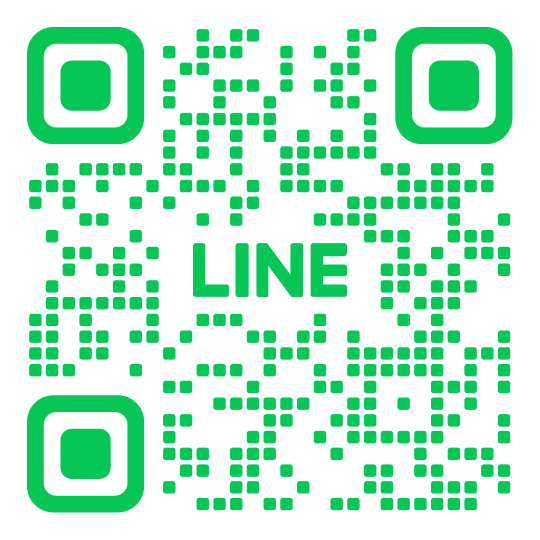 公式LINE友だち追加用のQRコード